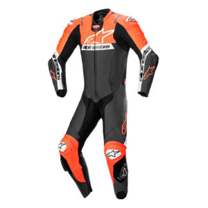 Macacão Alpinestars Missile V2 Ward - Preto e Vermelho - 1 Peça